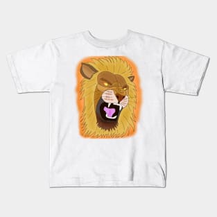 howler lion Kids T-Shirt